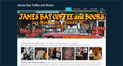 Desktop Screenshot of jamesbaycoffeeandbooks.com